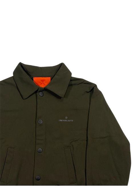 Green stretch children's jacket Manuel Ritz | MR3227VERDE